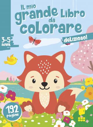 Il mio grande libro da colorare delizioso